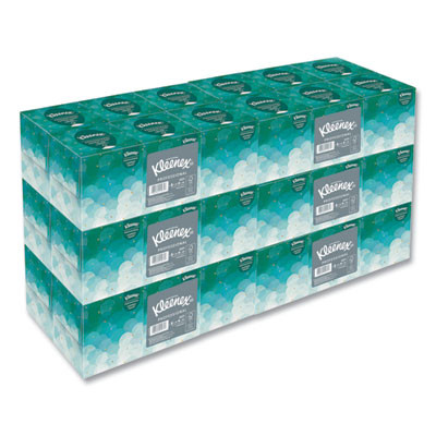 Professional Facial Tissue, Pop-Up Box, 2-Ply, 90 Sheets/Box, 6 Boxes/Pack, 6 Packs/Carton