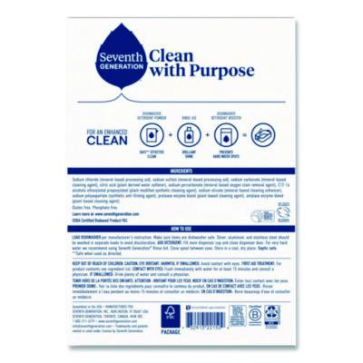 Automatic Dishwasher Powder, Free And Clear Scent, 45Oz Box, 12/Carton