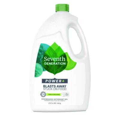 Natural Automatic Dishwasher Gel, Ultra Power Plus, Fresh Citrus Scent, 65 Oz Bottle