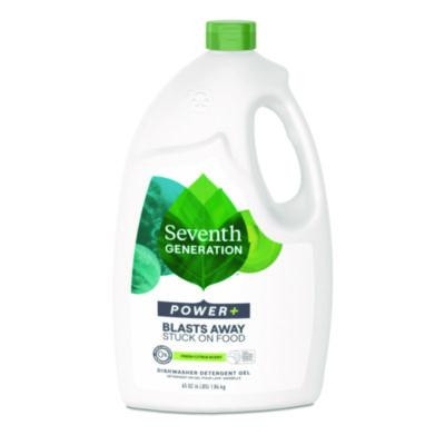 Natural Automatic Dishwasher Gel, Ultra Power Plus, Fresh Citrus Scent, 65 Oz Bottle
