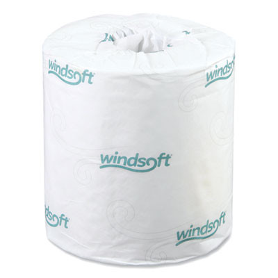 Bath Tissue, Individually Wrapped Rolls, Septic Safe, 2-Ply, White, 500 Sheets/Roll, 48 Rolls/Carton