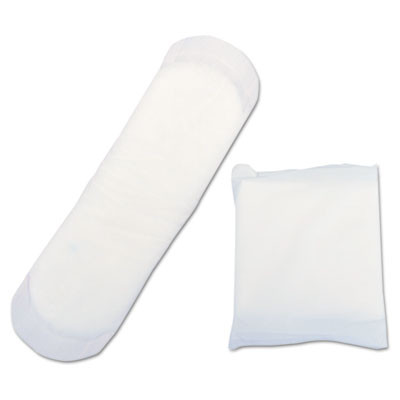 Maxithins Sanitary Pads, Maxi Absorbency, 250/Carton