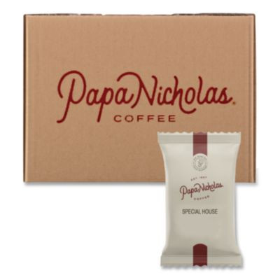 Premium Coffee, Special House Blend, Ground Portion Packs, 18/Carton