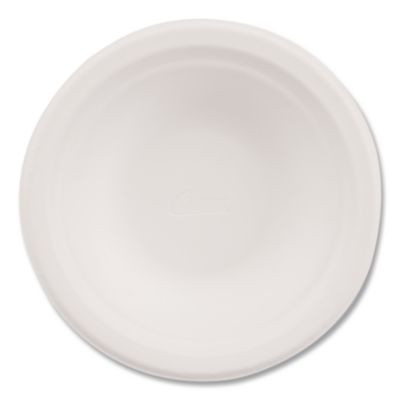 Paperpro Naturals Molded Fiber Dinnerware, Round Bowls, 12 Oz, Beige, 125/Bag, 8 Bags/Carton