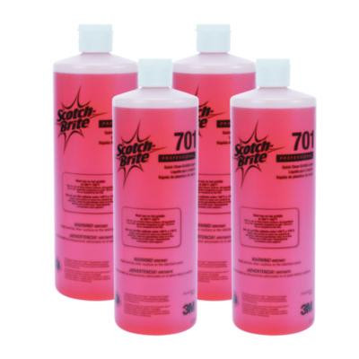 Quick Clean Griddle Liquid, 1 Qt Bottle, 4/Carton
