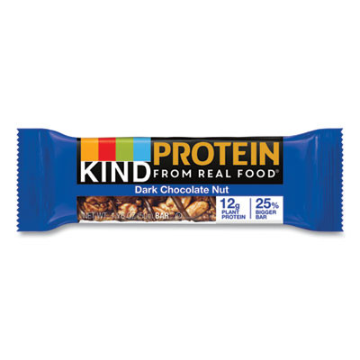 Protein Bars, Double Dark Chocolate, 1.76 Oz Individually Wrapped, 12/Pack