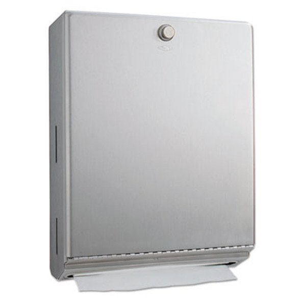 Classicseries Surface-Mounted Paper Towel Dispenser, 10.81 X 3.94 X 14.06, Satin