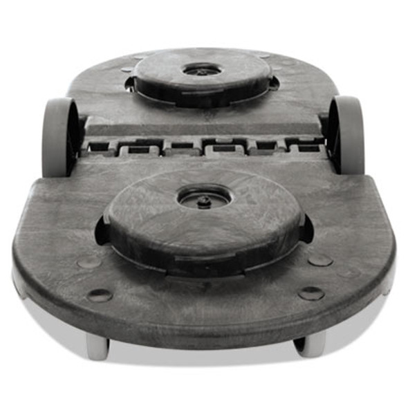 Brute Tandem Dolly, Two-Container, 300 Lb Capacity, 20.25w x 45d x 8h, Black