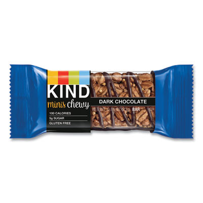 Minis Chewy, Dark Chocolate, 0.81 Oz,10/Pack