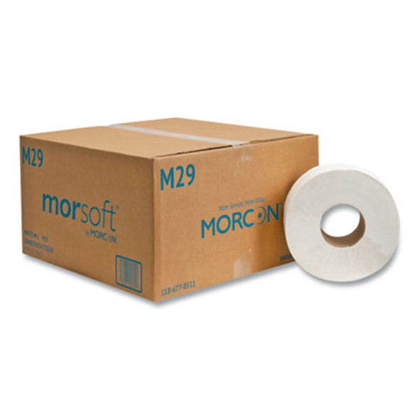 Jumbo Bath Tissue, Septic Safe, 2-Ply, 3.3" x 625 Ft, White, 12 Rolls/Carton