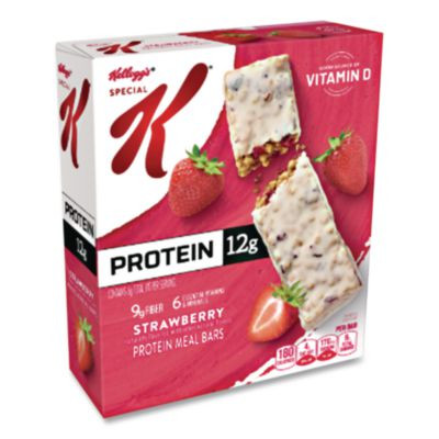 Special K Protein Meal Bar, Strawberry, 1.59 Oz Bar, 8/Box