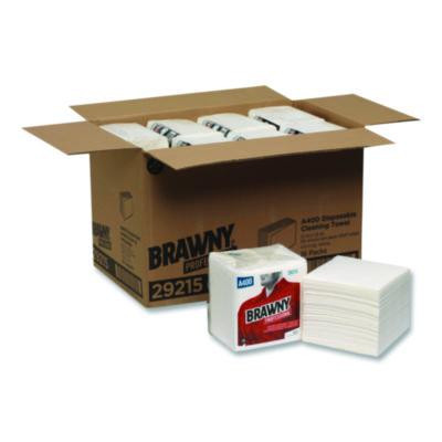 All Purpose Wipers, 13 x 13, White, 50/Pack, 16/Carton
