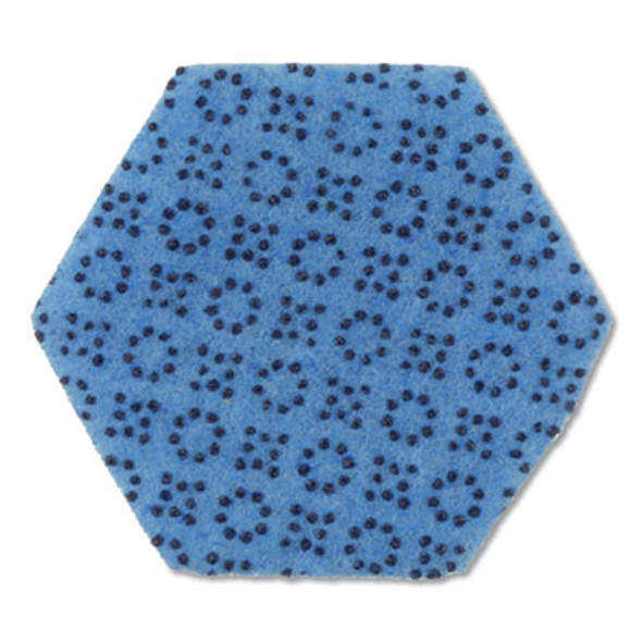Low Scratch Scour Sponge 3000Hex, 4.45 X 3.85, Blue, 16/Carton
