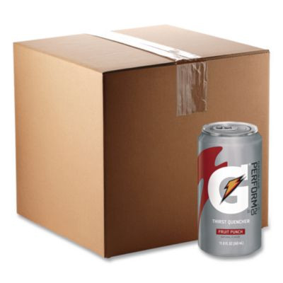 Thirst Quencher Can, Fruit Punch, 11.6Oz Can, 24/Carton