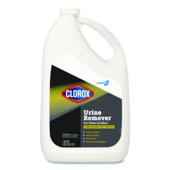 Cloroxpro Urine Remover For Stains And Odors, 128 Oz Refill Bottle, 4/Carton
