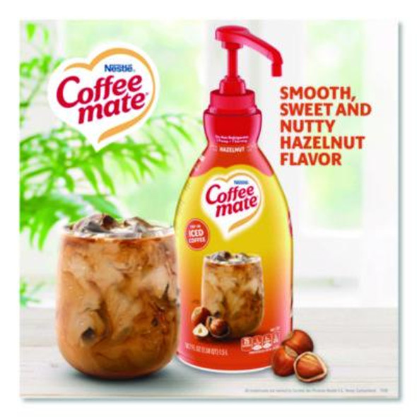 Liquid Coffee Creamer, Hazelnut, 1.5 L Pump Bottle
