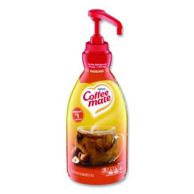 Liquid Coffee Creamer, Hazelnut, 1.5 L Pump Bottle