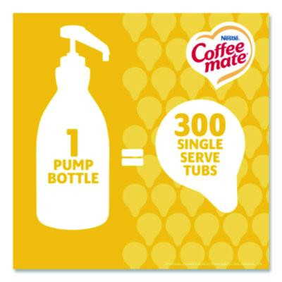 Liquid Coffee Creamer, Hazelnut, 1.5 L Pump Bottle, 2/Carton