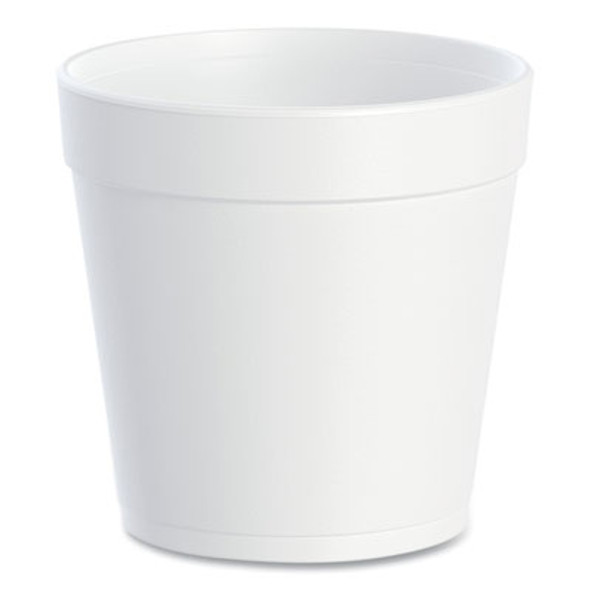 Foam Containers, 32 Oz, White, 25/Bag, 20 Bags/Carton