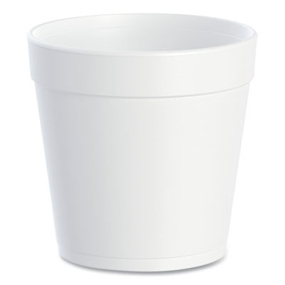 Foam Containers, 32 Oz, White, 25/Bag, 20 Bags/Carton