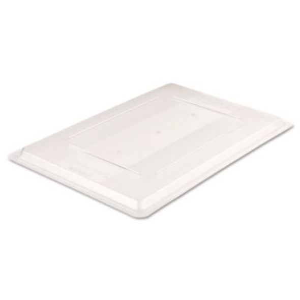 Food/Tote Box Lids, 26 x 18, Clear, Plastic