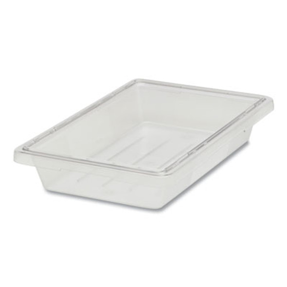 Food/Tote Boxes, 5 Gal, 12 x 18 x 9, Clear, Plastic