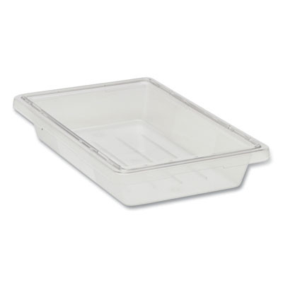 Food/Tote Boxes, 5 Gal, 12 x 18 x 9, Clear, Plastic