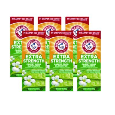 Deodorizing Carpet Cleaning Powder, Fresh Scent, 30 Oz Box, 6/Carton