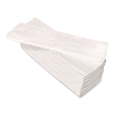 Disposable Microfiber Mop Pad, Wet Mop, White, 60Cm, 250/Carton