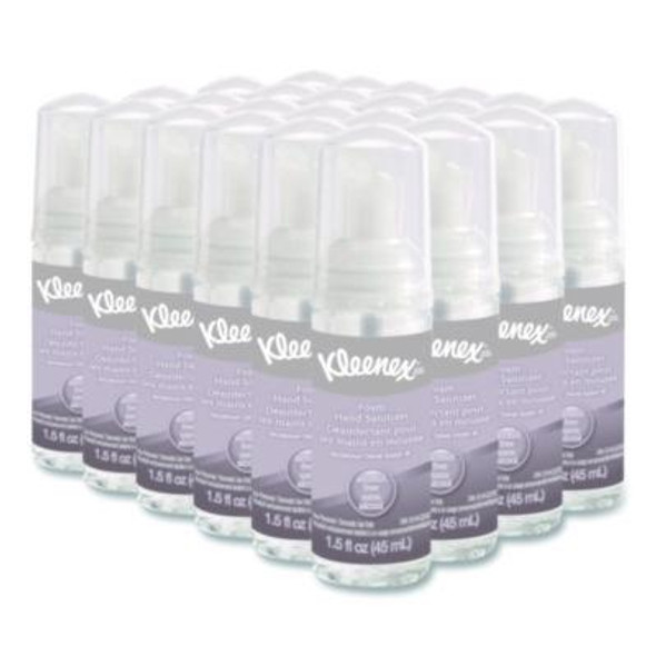Alcohol-Free Foam Hand Sanitizer, 1.5 Oz Pump Bottle, Unscented, 24/Carton