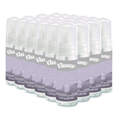 Alcohol-Free Foam Hand Sanitizer, 1.5 Oz Pump Bottle, Unscented, 24/Carton