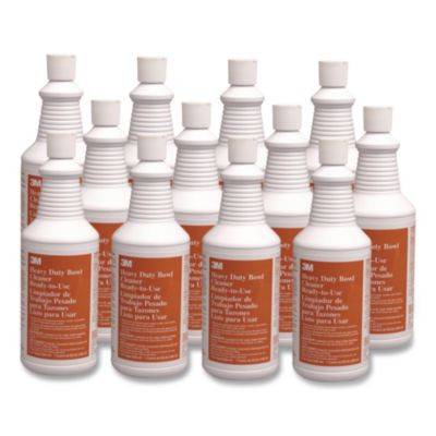 Heavy-Duty Bowl Cleaner, Unscented, 32 Oz Bottle, 12/Carton