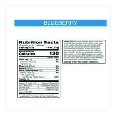 Nutri-Grain Soft Baked Breakfast Bars, Blueberry, Indv Wrapped 1.3 Oz Bar, 16/Box