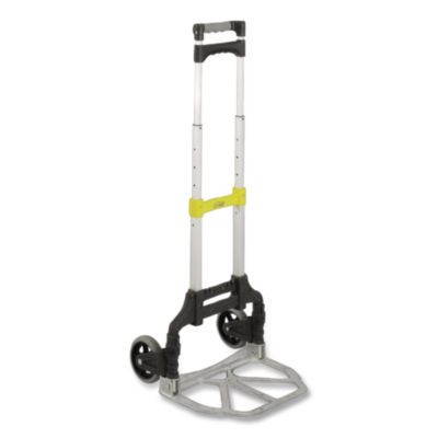 Stow And Go Cart, 110 Lb Capacity, 15.25 X 16 X 39, Aluminum