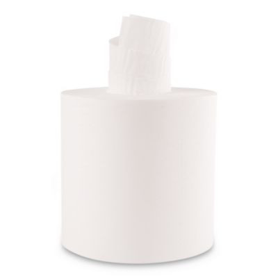 Center-Pull Roll Towels, 2-Ply, 7.6 x 8.9, White, 600/Roll, 6/Carton