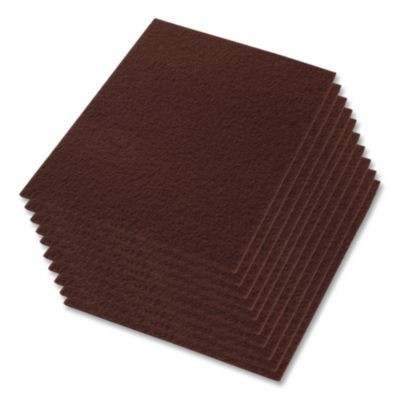 Ecoprep Epp Specialty Pads, 20 X 14, Maroon, 10/Carton