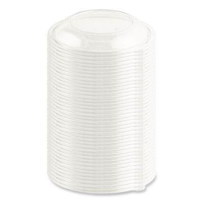Crystal Classics Lid, 8.5" Diameter x 1.14" h, Clear, Plastic, 300/Carton