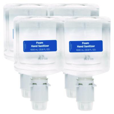 Pacific Blue Ultra Foam Hand Sanitizer Refill For Manual Dispensers, 1,000 Ml, Fragrance-Free, 4/Carton