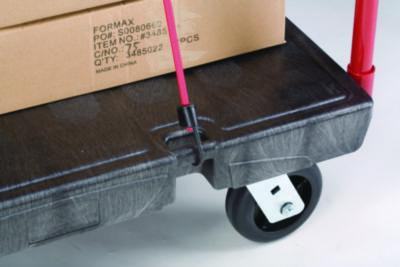 Heavy-Duty Platform Truck Cart, 1,000 Lb Capacity, 24 X 36 Platform, Black