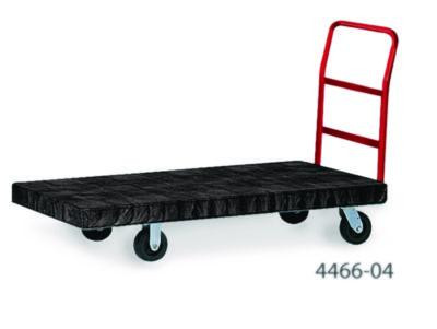 Heavy-Duty Platform Truck Cart, 1,200 Lb Capacity, 24 X 48 Platform, Black