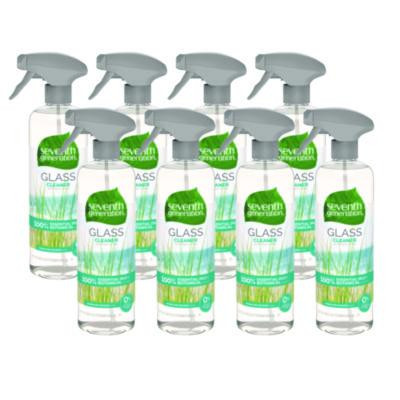 Natural Glass And Surface Cleaner, 23 Oz Trigger Spray Bottle, 8/Carton