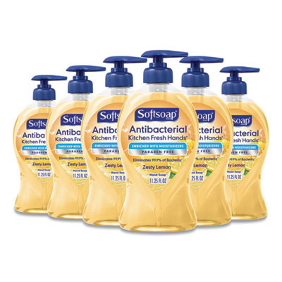 Antibacterial Hand Soap, Citrus Scent, 11.25 Oz, 6/Carton