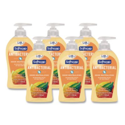 Antibacterial Hand Soap, Citrus Scent, 11.25 Oz, 6/Carton