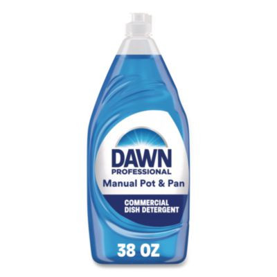 Manual Pot/Pan Dish Detergent, Original Scent, 38 Oz Bottle, 8/Carton
