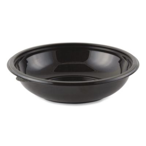 Crystal Classics Bowl, 32 Oz, 8.5" Diameter x 2.14" h, Black, Plastic, 300/Carton