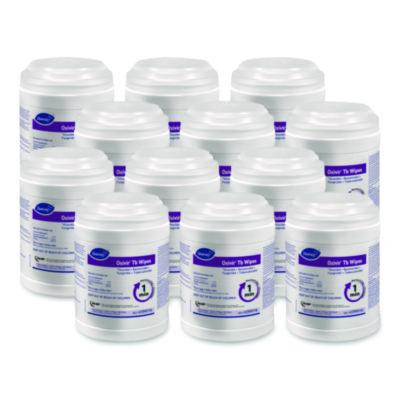 Oxivir Tb Disinfectant Wipes, 7 x 6, White, 160/Canister, 12 Canisters/Carton