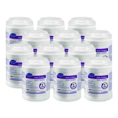 Oxivir Tb Disinfectant Wipes, 7 x 6, White, 160/Canister, 12 Canisters/Carton