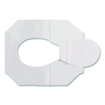 Safe-T-Gard Half-Fold Toilet Seat Covers, 14.5 X 17, White, 250/Pack, 20 Packs/Carton