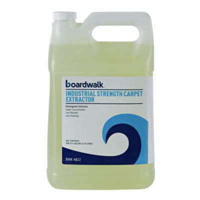 Industrial Strength Carpet Extractor, Clean Scent, 1 Gal Bottle, 4/Carton