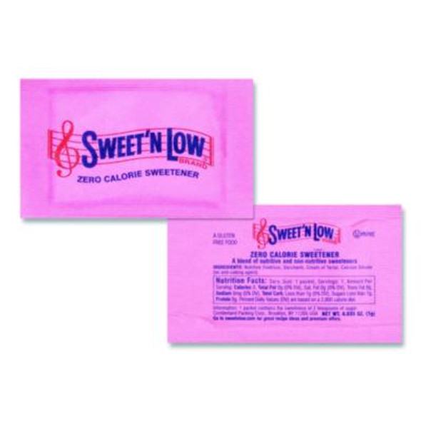 Zero Calorie Sweetener, 1 g Packet, 400/Box, 4 Box/Carton